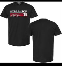 Kyle Busch Richard Childress Racing Team Collection Black Hot Lap Sz Medium - $19.79