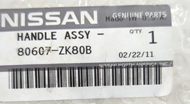 New OEM Front Door Handle Genuine Nissan Altima 2002-2006 Gray LH 80607-... - $24.75