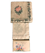 Vintage MCM Paper Napkins Thank You Wedding Bridal Shower LOT Decoupage ... - $340.71 MXN