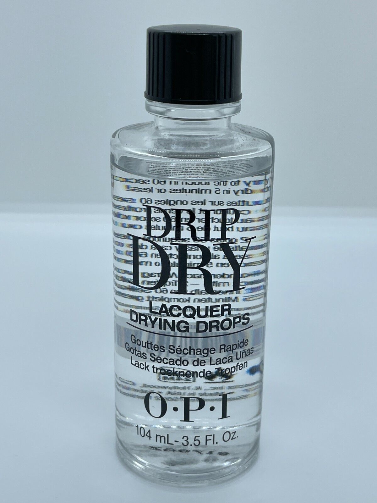 OPI Drip Dry Lacquer Drying Drops 3.5 oz 104 ml Nail Care - $33.26