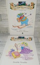 Vtg 1989 Lot Of 2 Puggles Picture Books Tale From The Lost Forest Signed Copies - £29.31 GBP