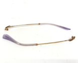 Miu SMU 03Q 1AB-3H0 Gold Purple Eyeglasses Sunglasses ARMS ONLY FOR PARTS - $55.57
