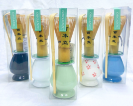 Standard Japanese Style Teaware(Matcha Whisk+Whisk Holder+Scoop)/Chasen/... - £27.65 GBP