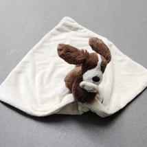 Jellycat Bashful Fudge Puppy Soother Baby Plush Security Blanket Lovey Dog - £16.96 GBP