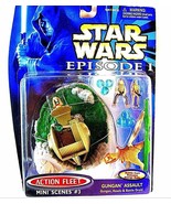 STAR WARS EPISODIO 1 FLOTTA D&#39;AZIONE MINI SCENE #3 (ASSALTO GUNGAN)-OGGE... - $765.38 MXN
