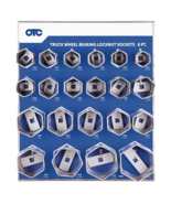 OTC 6-pt Wheel Bearing Locknut Sockets with Tool Board - $28,180.31 MXN