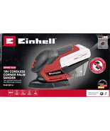 EINHELL TE-OS 18/1 LI 18V CORDLESS CORNER PALM SANDER WITH PAPER - NEW! - $31.32 CAD