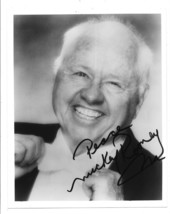 B &amp; W, 8 x 10 inch signed photo-Mickey Rooney-actor, producer, comedian - £10.61 GBP