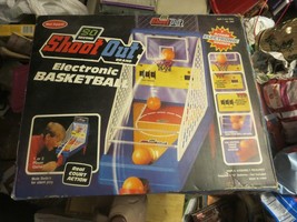 Shoot Out Electronic Basketball by Mel Appel unused in Opened Box 90 second - £37.36 GBP