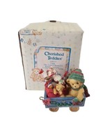  Cherished Teddies 219277 Cindy &quot;This Train Is Bound For Holiday Surpris... - £7.86 GBP