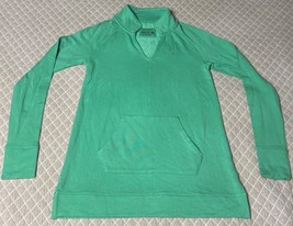 Lilly Pulitzer Luxletic Cassie Popover Green Women&#39;s Tunic Top Size XXS ... - $34.98