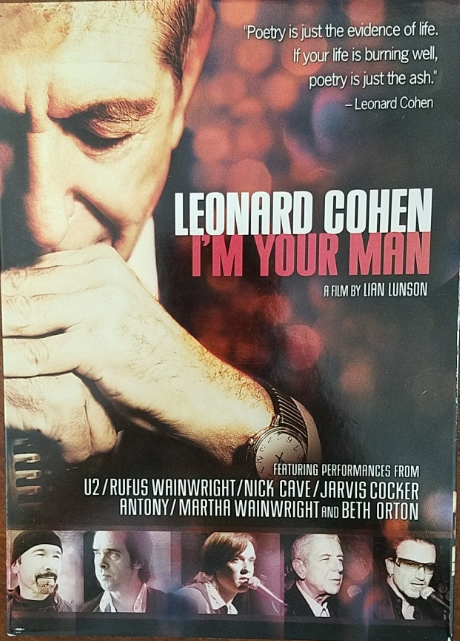 Leonard Cohen: I'm Your Man U2, Nick Cave, Rufus Wainwright, Lian Lunson DVD  - $5.95