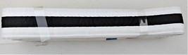 Martial Arts / MMA Belt ~ White with Black Stripe - $4.95