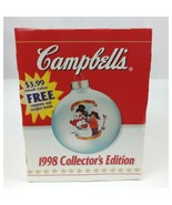Vintage 1998 Campbell&#39;s Kids Collector&#39;s Edition Happy Holidays Ornament - $11.83