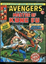 Avengers #37 1974-HAWKEYE-MASTER Of Kung FU-IRON MAN-KIRBY-UK Comic G/VG - $33.95