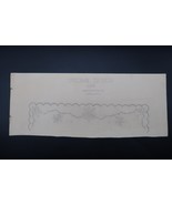 Antique Fashion Original Design Cuff Art Signed Annie Horton 1914 Sketch - $56.12 CAD