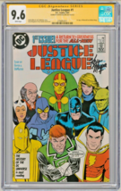 CGC SS 9.6 Justice League #1 SIGNED Kevin Maguire Art Batman 1st Maxwell Lord - £156.90 GBP