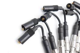 00-06 MERCEDES-BENZ W220 S430 SPARK PLUG IGNITION WIRES CABLES SET OF 16 E0571 image 8