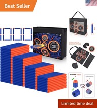 1000PCS Premium Nerf Dart Refill Pack with Storage Mesh Bag for Easy Play - $57.00