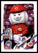 2021 Topps Opening Day Mascots Mr. Red Cincinnati Reds #M-20 - £1.42 GBP