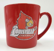 University of Louisville Cardinals Logo Football Basketball Large Coffee Mug Cup - £9.41 GBP