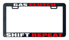 Gas clutch shift repeat Type R JDM Japan license plate frame holder - £4.71 GBP