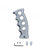 Chrome Gatling Pistol Grip Gear Shift Knob Lever Handle Column Floor Shi... - $38.95