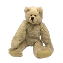 Olde Friends Bear Company Mohair 12 inches Handcrafted Poseable Light Brown - $27.33