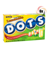 6x Pack | Dots Lemonade Assorted Fruit Flavor Gumdrops Candy Theater Box... - $28.24 CAD