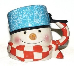 Jan Karon Mitford Hallmark Snowman Large Figural Mug - £12.27 GBP