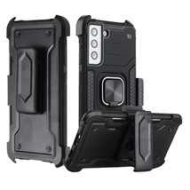 3in1 Robust Holster w/ Clip Magnetic Stand Case Cover for Samsung S21 FE BLACK - $9.46