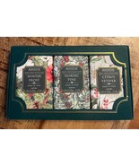 3Pc. HOPIFICIO Holiday Winter Soap Set Winter Frost, Nordic Pine, Citrus... - $19.79