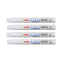 Uni Paint Marker (4pk) - White - £31.66 GBP
