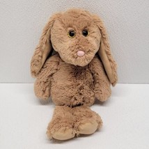 Ty Attic Treasures Adrienne Bunny Plush Brown Tan Rabbit Stuffed Animal 13" - $39.50