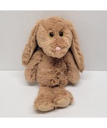 Ty Attic Treasures Adrienne Bunny Plush Brown Tan Rabbit Stuffed Animal 13&quot; - £31.08 GBP