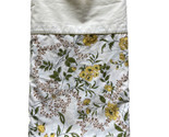 JcPenny Fashion Manor Percale Floral Full Size Flat Sheet Vintage 70s - £13.06 GBP