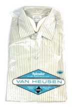 Vintage Van Heusen Men&#39;s Dress Shirt Size 15/32 Vanopress Splendor Cort Prop - £17.30 GBP