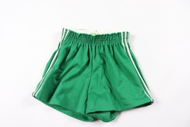 NOS Vintage 70s Youth Large Striped Running Jogging Gym Soccer Shorts Gr... - $553.24 MXN