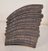 5 Qty. of Abex Brake Shoe Lining Strips 6008-1 | 4246-3 FF CAM ENP4707D ... - $36.10