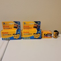 VTG Lot of Kodak UltraMax 35mm 400 Film / Kodak Gold 100 / Kodak Max 400 Expired - £50.23 GBP