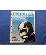 OEM 1988 Honda VTR250 INTERCEPTOR VTR Service Manual - $54.03 CAD