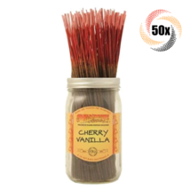 50x Wild Berry Cherry Vanilla Scent Incense Sticks ( 50 Sticks ) Wildberry - £9.15 GBP