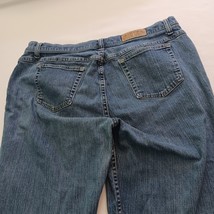 Denim Riders Women's Straight Leg High Rise Blue Jeans Size 18WP (38×28.5) image 12