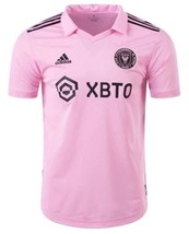 Adidas 2023 Inter Miami Home MLS Soccer Football SS Jersey Mens Size XL Pink - £84.39 GBP