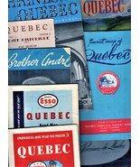 Quebec Canada - 10 Broshures of La Province De Quebec Canada 1947 - 1950&#39;s  - $25.89 CAD