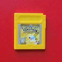 Pokemon Yellow Version: Special Pikachu Ed Game Boy Authentic - No Save - $75.70