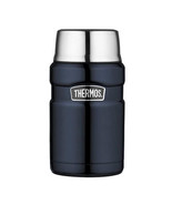 Thermos King S/Steel Vacuum Insulated Food Jar - 710mL Midnt Blu - £34.63 GBP