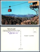 COLORADO Postcard - Canyon City, Royal Gorge, Aerial Tramway L50 - £2.28 GBP