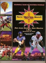 2006 New Mexico Bowl Game program San Jose State New Mexico - $81.67