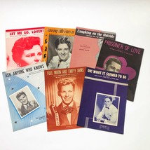 Set of 7 Music Sheets Let Me Go - Dancing With Tears - Laughing Plus 4 more - £10.60 GBP